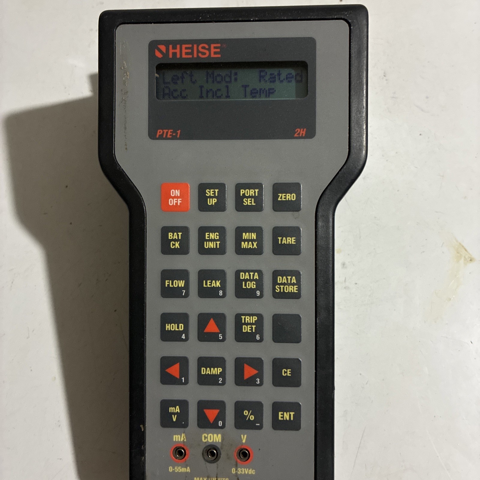 HEISE PTE-1 2H Hand Held Calibrator + 1 HQS-2 Test Module, 0-100 PSIG (0.05%)