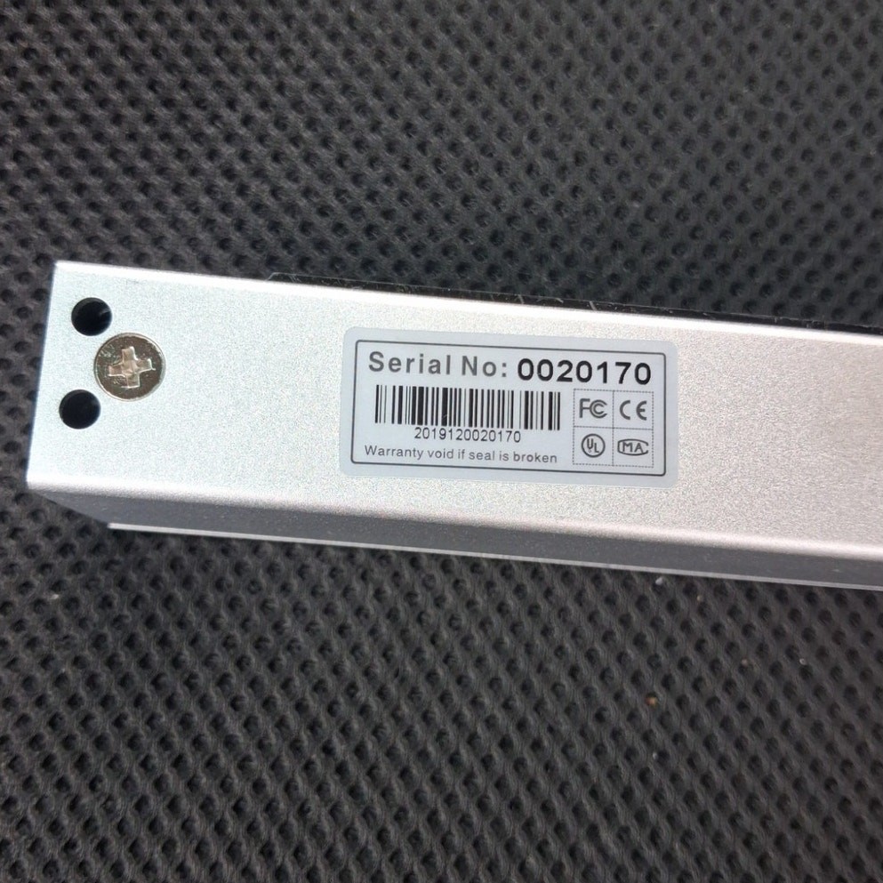 300lb/600lb Miniature Electromagnetic Maglock Body Only | cULus Listed | As-Is