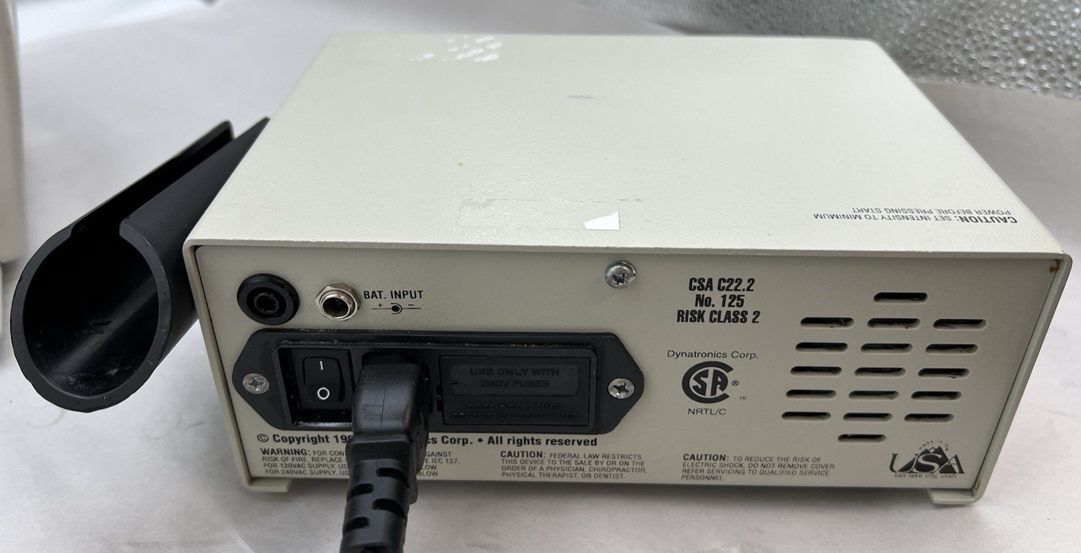 Dynatronics Dynatron 150 Plus Ultrasound Physical Therapy
