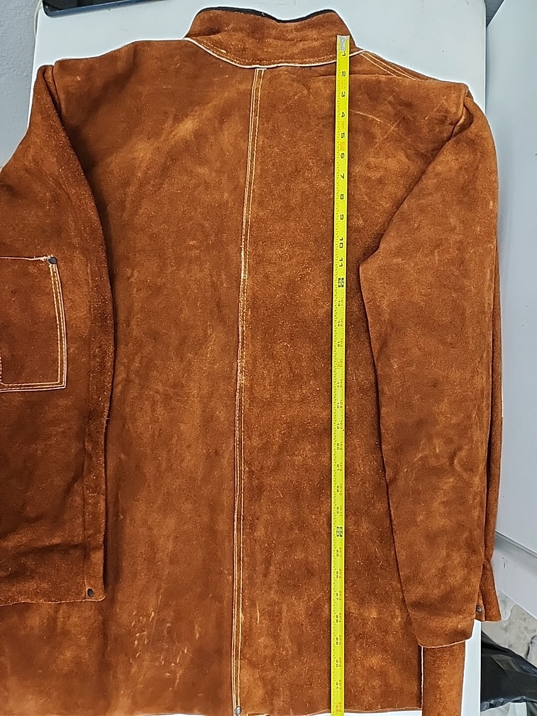 Unknown Brand Leather Welding Jacket