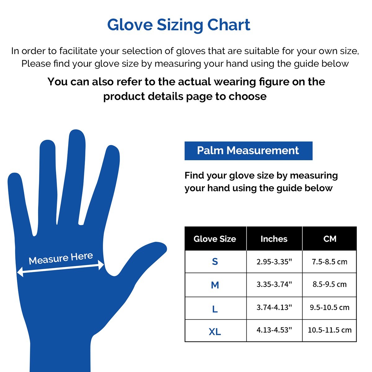 4 Mil Medical Grade Blue Nitrile Exam Latex Free Gloves S/M/L/XL