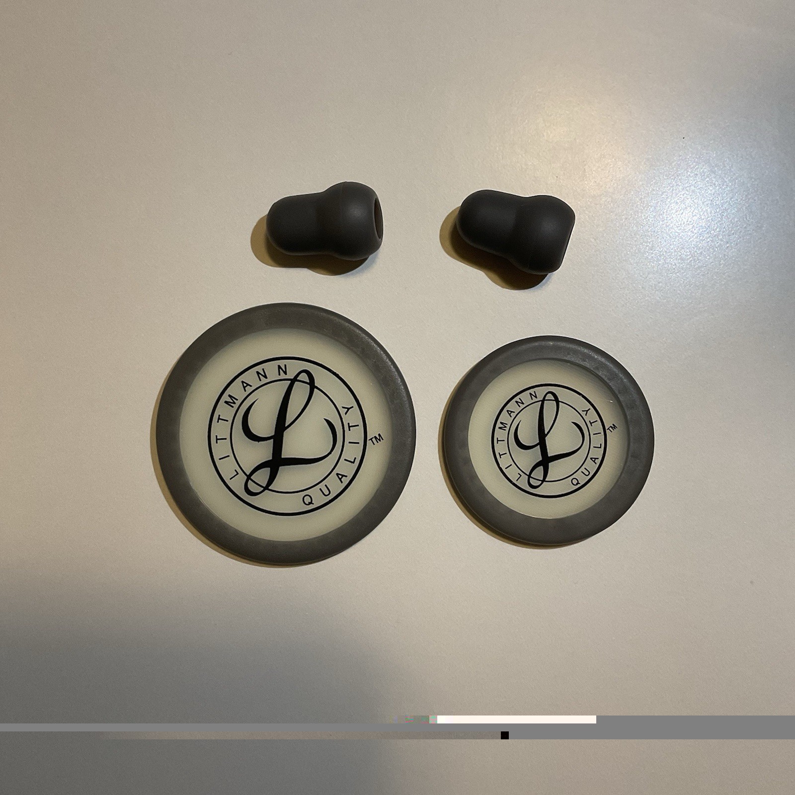Spare Parts Kit for Classic III / Cardiology IV Stethoscope GREY Fit Littmann