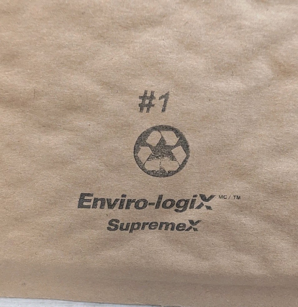 Enviro-logic #1 100% Recycled Kraft Bubble Mailers Envelopes Bags 200 Count