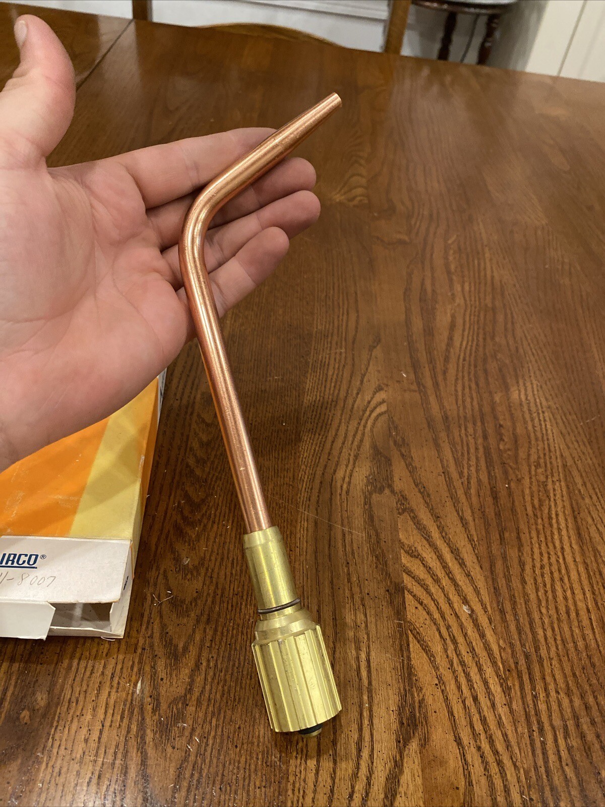 Vintage NOS BRAND NEW Airco Style No 811 8007 Welding Brazing Torch Tip No. 7