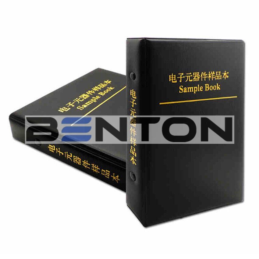 SMD/SMT Resistors/Capacitors Samples Book Assorted Kit 0201/0402/0603/0805/1206