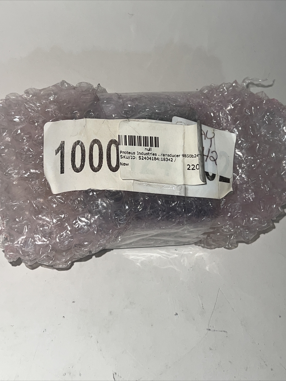 Proteus Industries 9850B24P1 Flow Transducer 24V 30 mA, Free. Shipping