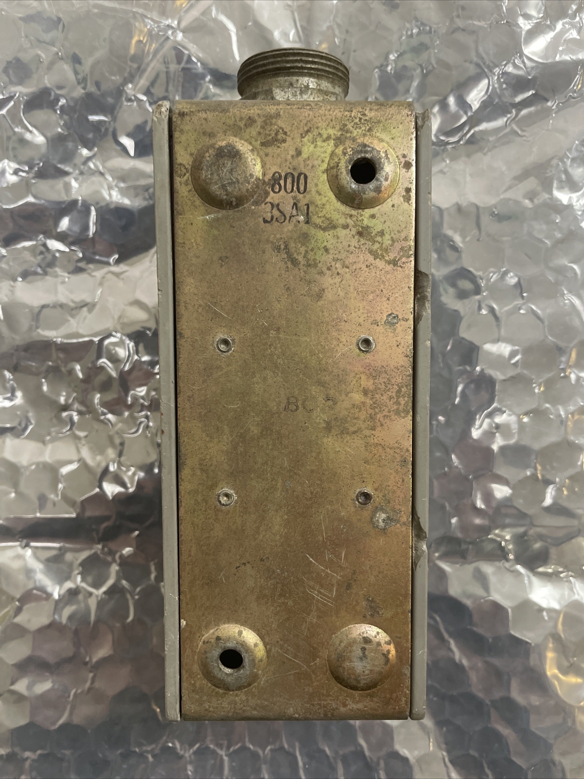 Vintage ALLEN-BRADLEY 800S-3SA1 FORWARD,REVERSE, STOP Push Button Station!