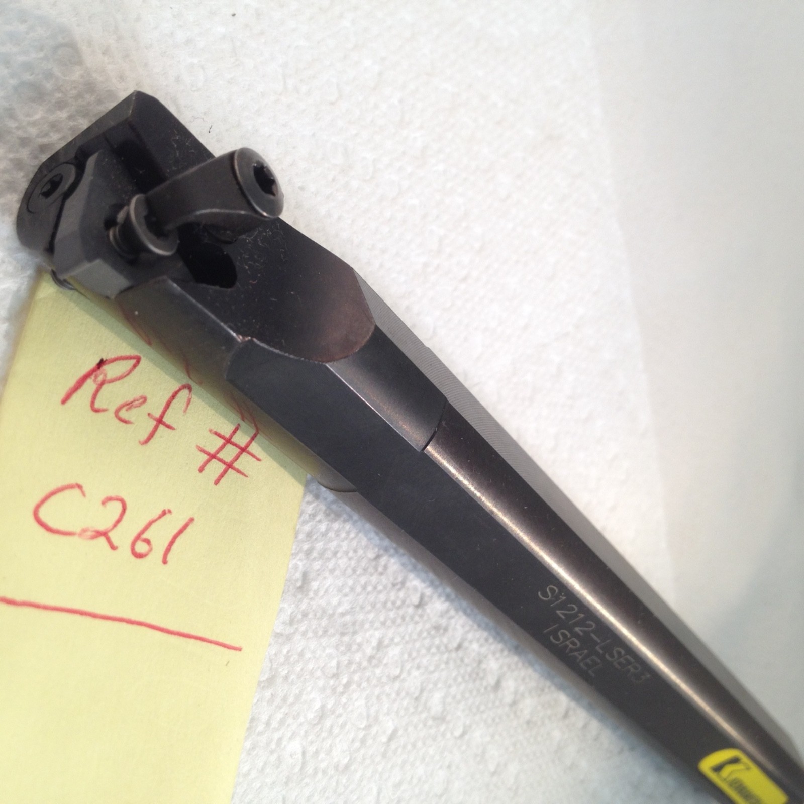 1 NEW KENNAMETAL 3/4″ THREADING BORING BAR S1212-LSER3. ISRAEL MADE-C261-
