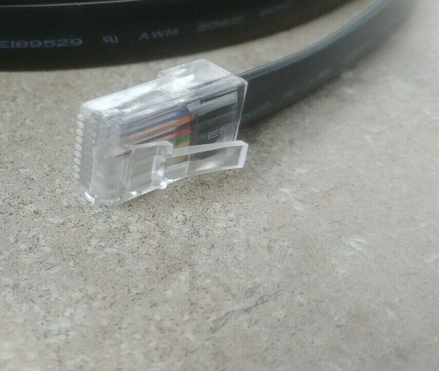 POS-X EVO-XZ1-SC XZ6 Cable Adapter RJ48 RJ50 COM to Printer Serial DB9 RS-232