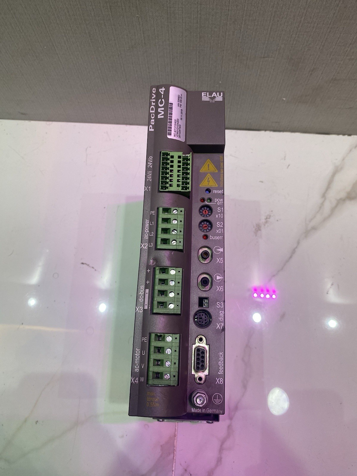 Schneider MC-4 PacDrive MC-4/11/10/400 , SW: V00.22.xx