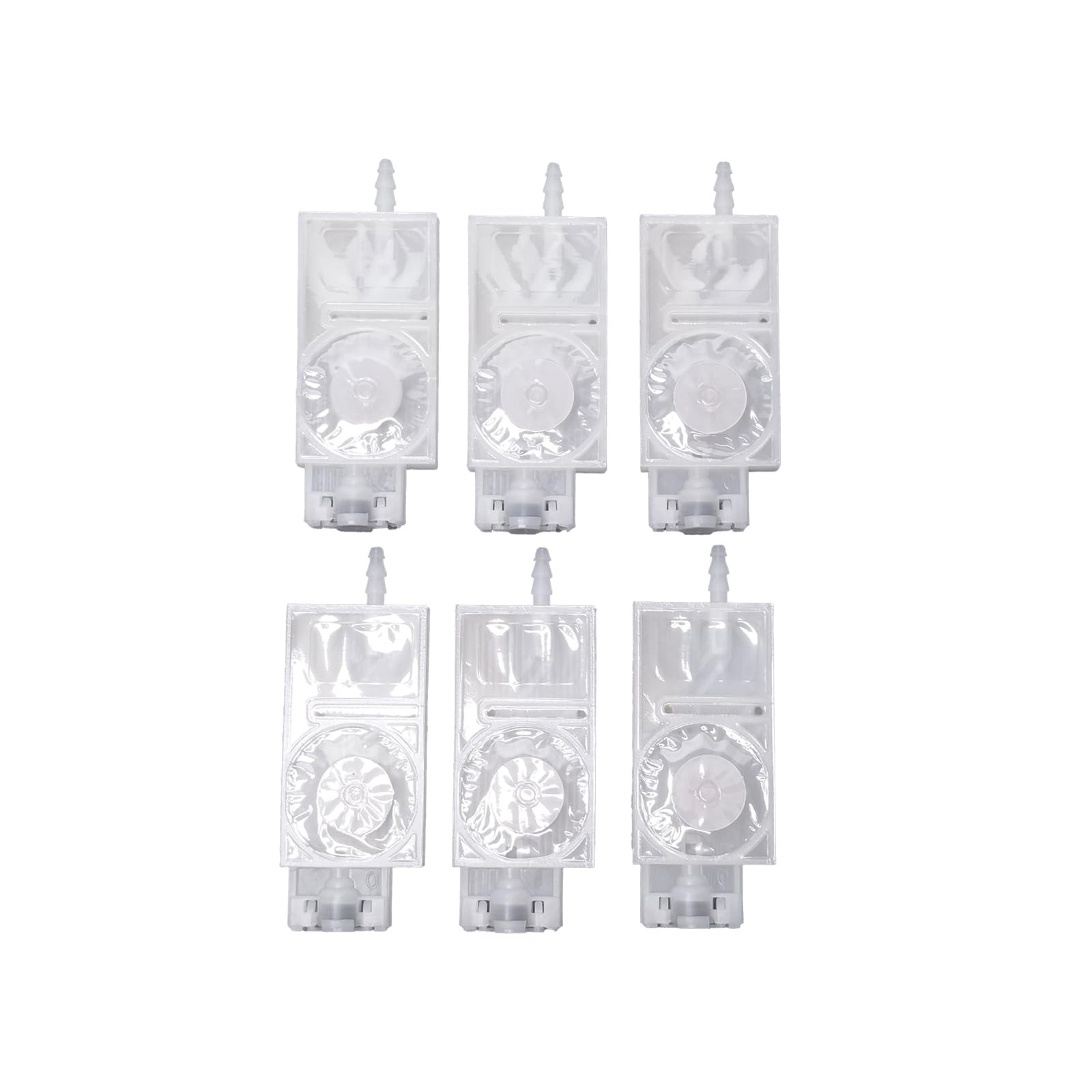 Fynqil 6pcs White Ink Sac Standard Size Inkjet Head Dampers Easy Installation…