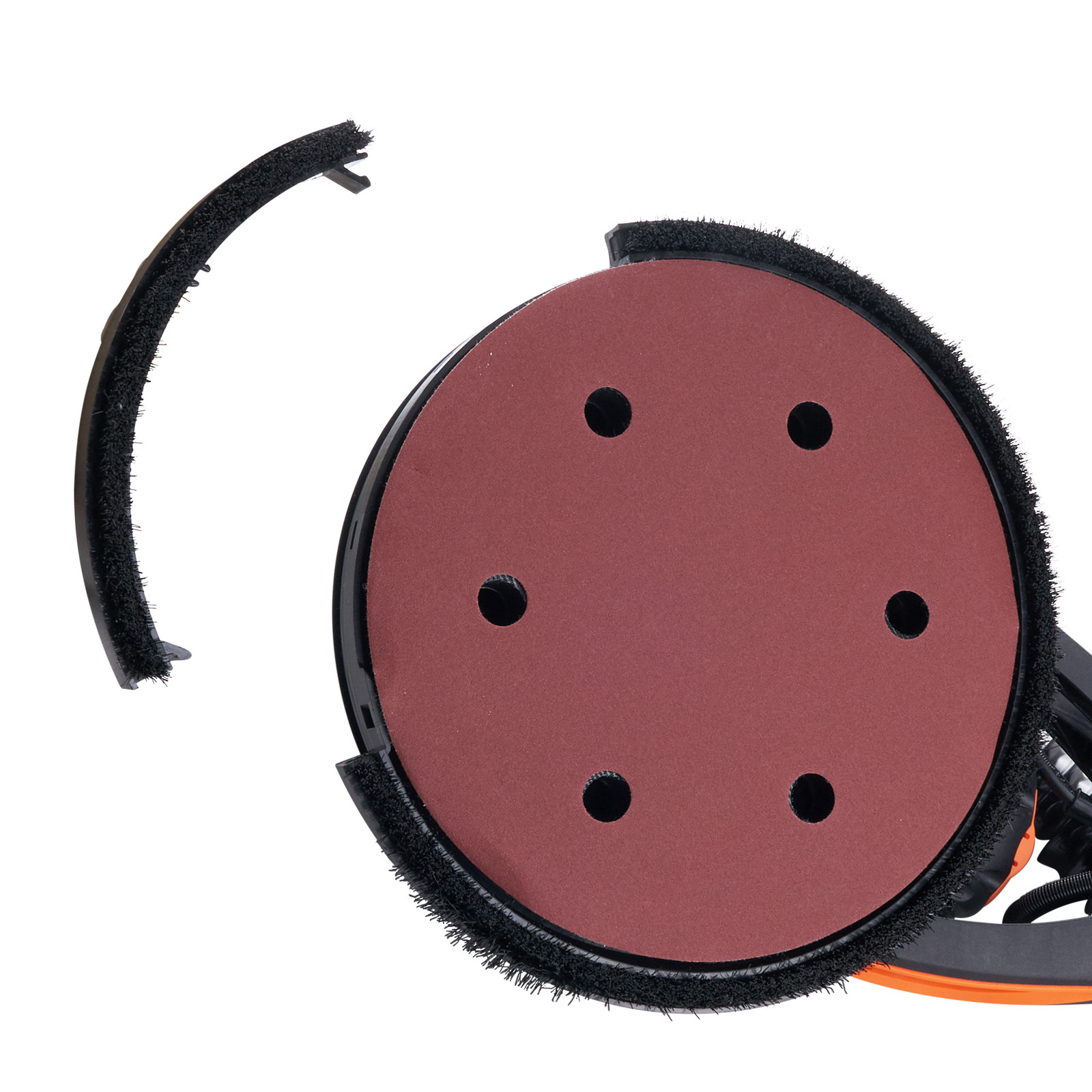 VEVOR Drywall Sander 900W Brush Motor 800-1800RPM Variable Speed & Self-Suction