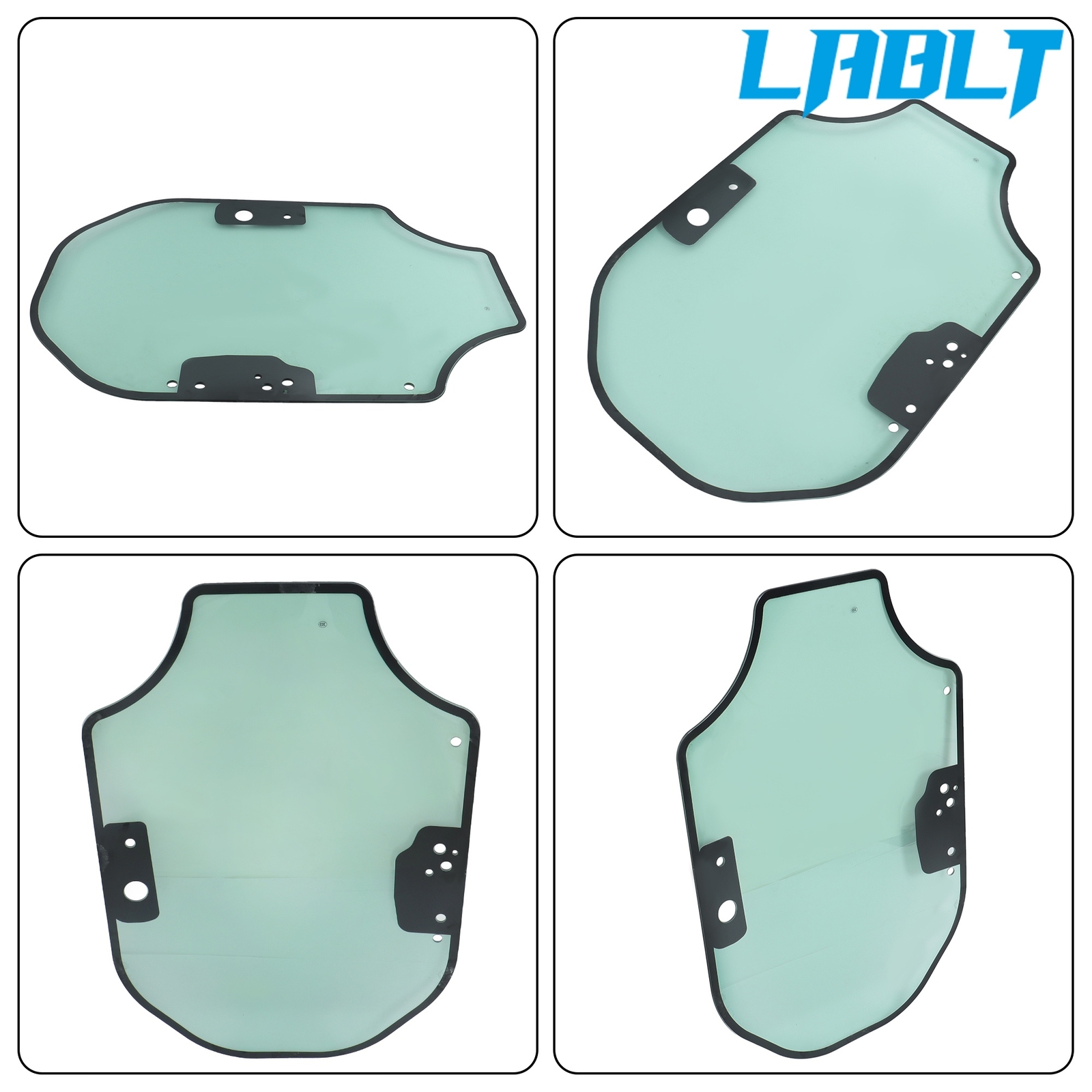 LABLT Cab Door Glass For Caterpillar Skid Steer CAT 262D3 259D3 259D 246D 249D
