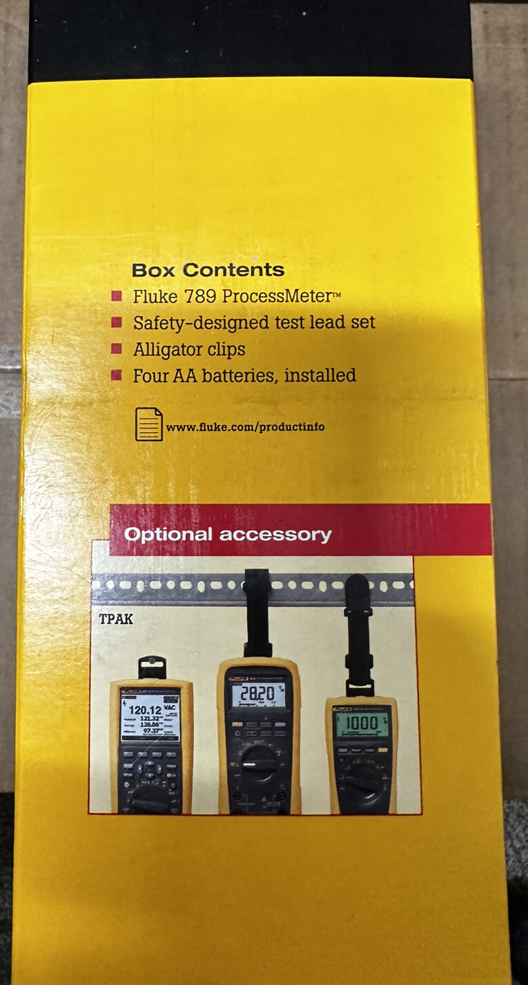 Fluke 789 ProcessMeter – New In Box
