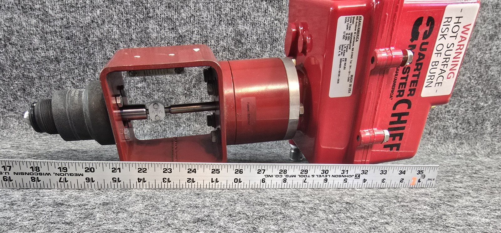 Asahi/America Quarter Master Chief S92VSWRUXW Actuator 12VDC 400IN/LBS