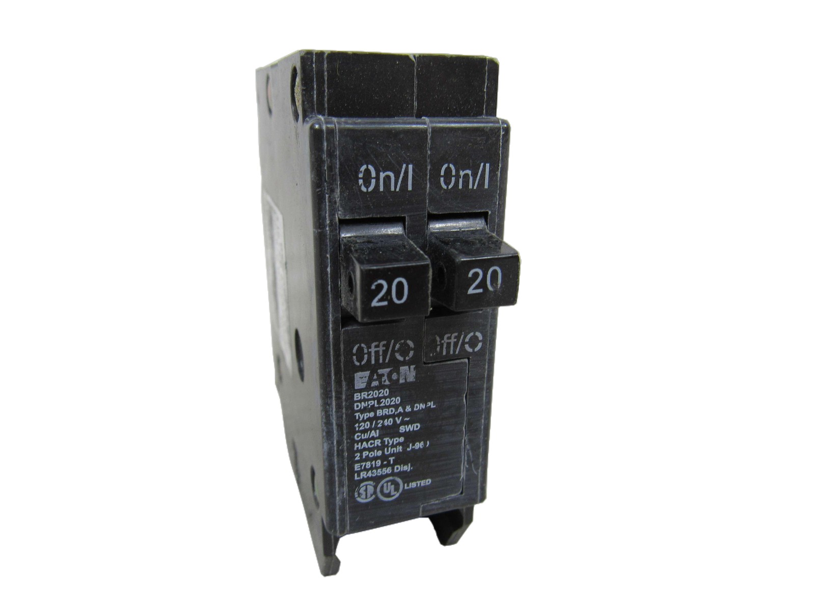 Eaton BR2020 Miniature Circuit Breakers (MCBs)