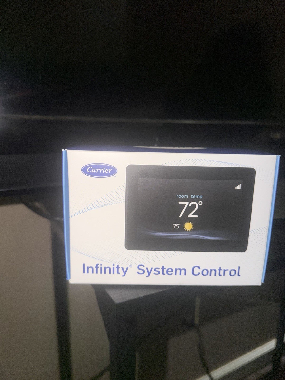 Carrier Infinity System Control Wi-Fi Touchscreen Programmable Thermostat Alexa