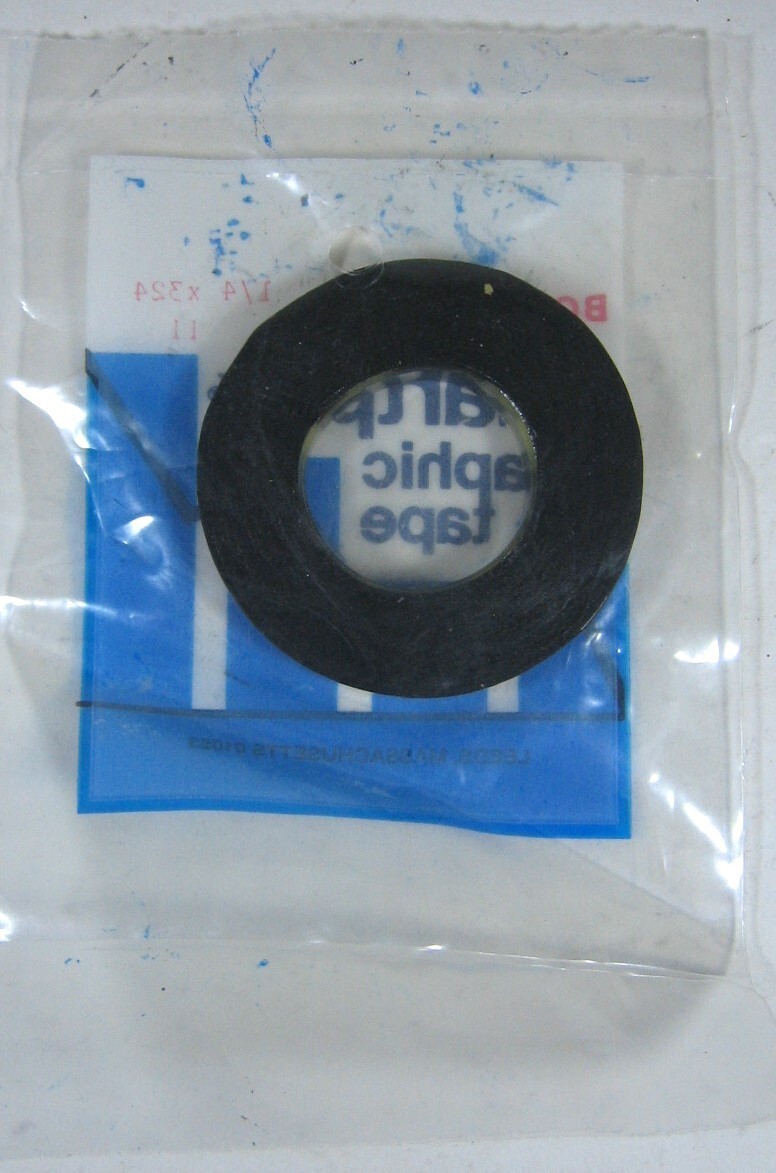 Black Chartpak Graphic Tape BG2501 / BG2501M 1/4” x 324 New Old Stock 5 Packages