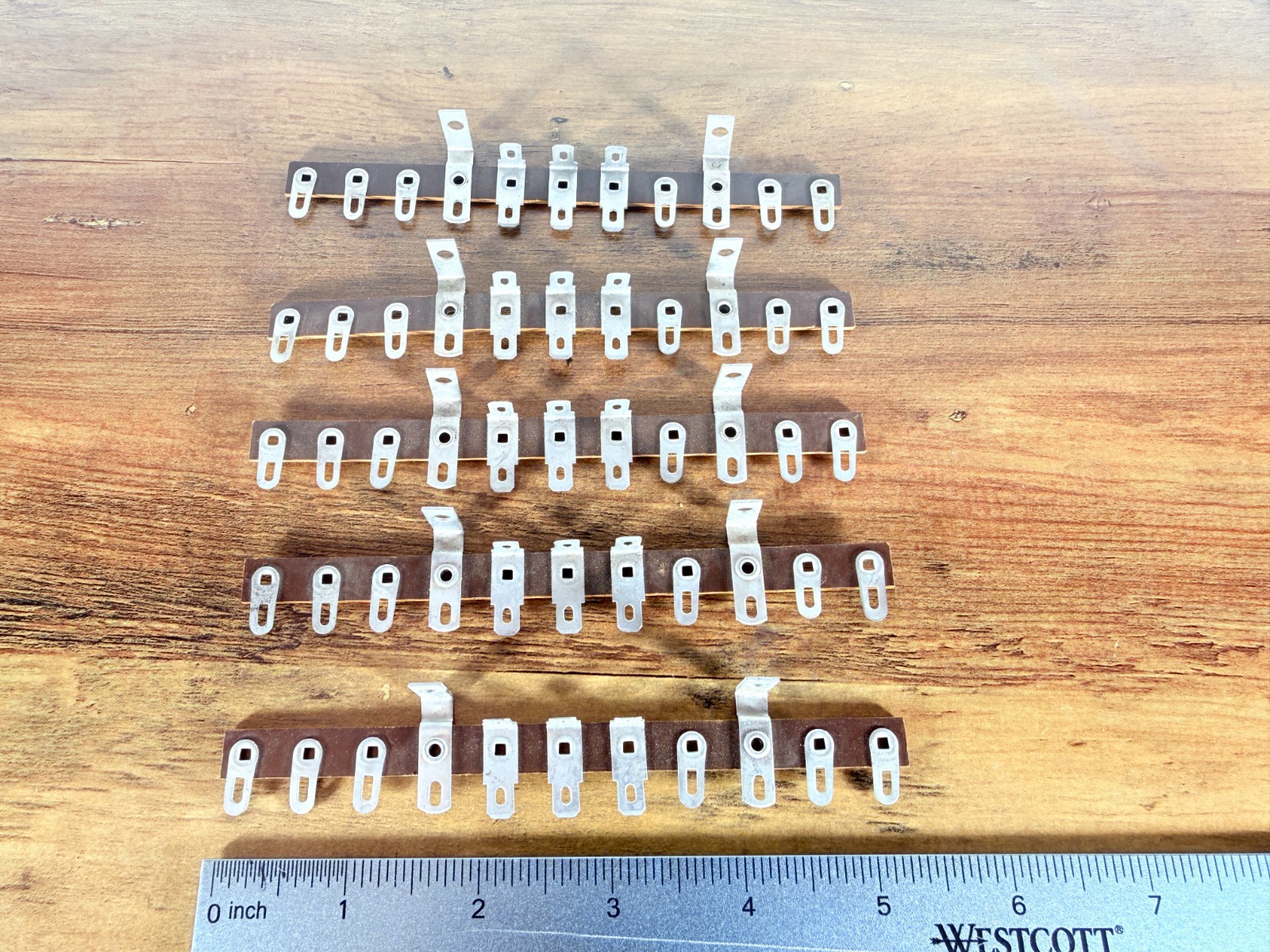 Lot of 5 Phenolic Solder Lug Strip 9-Pin Terminal Wiring