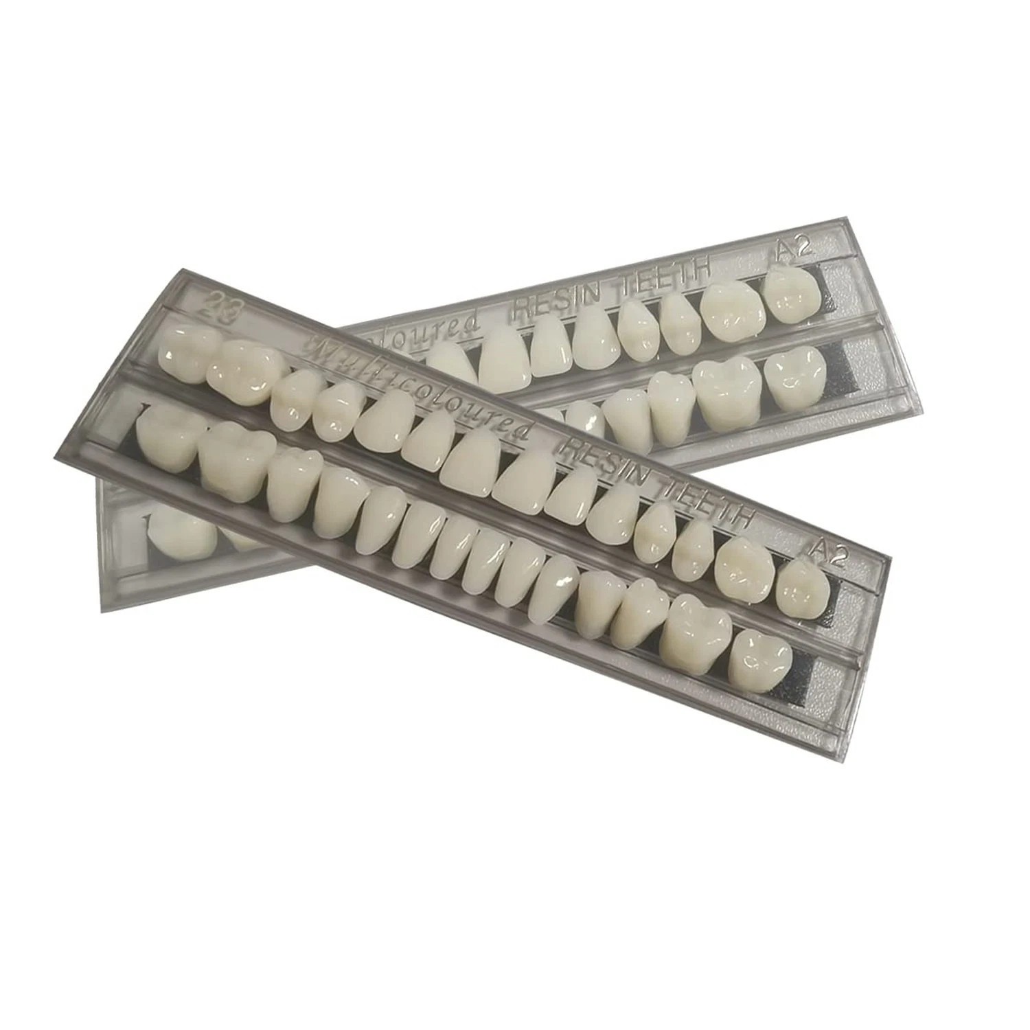 28 Pcs/Set Dental Acrylic Resin Denture Shade #23 A2 A3 Full Set False Teeth