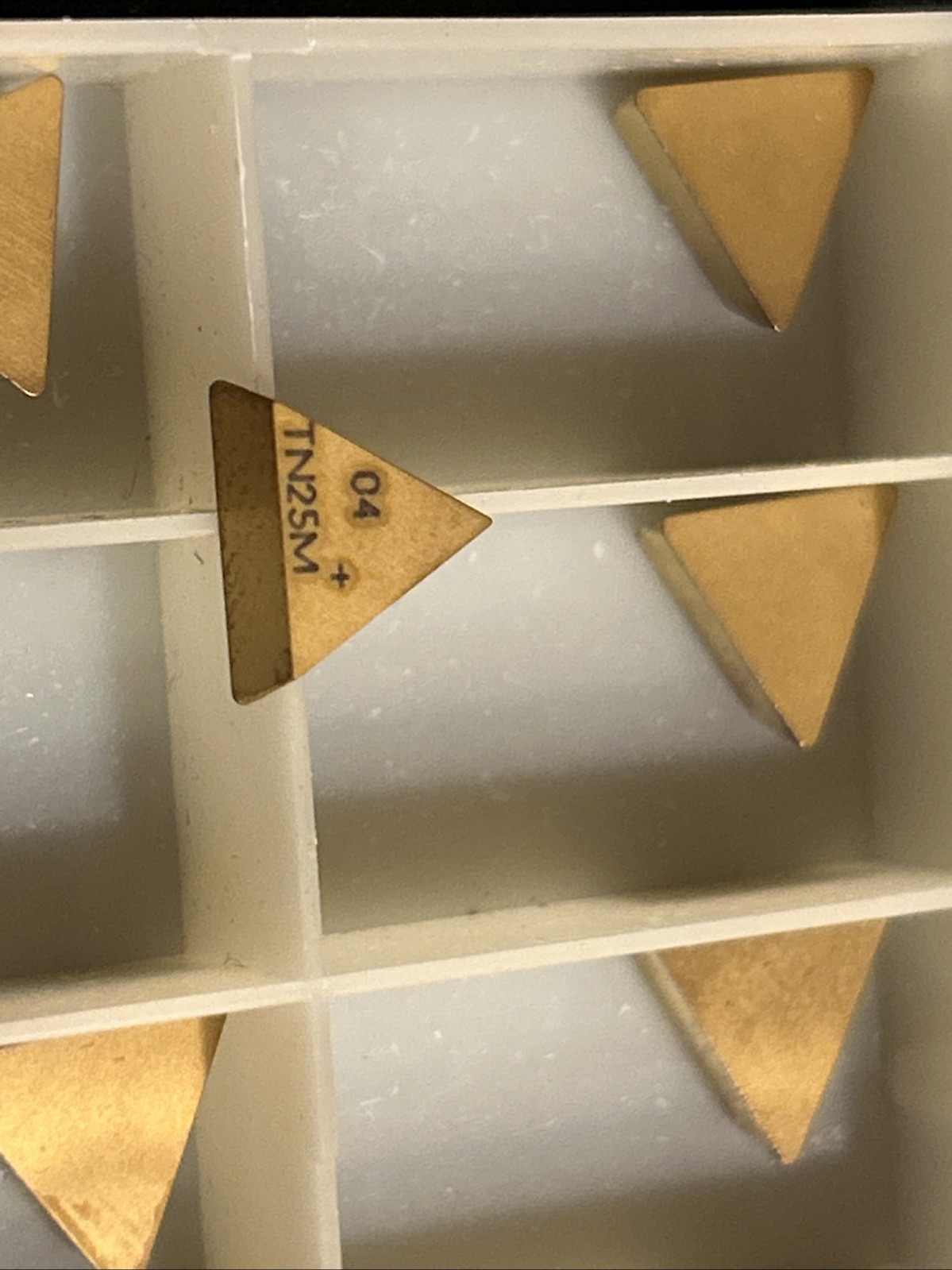 Qty. 10, Walter Valenite? TPUN 110304 TN25M Carbide Turning Inserts. TPU221