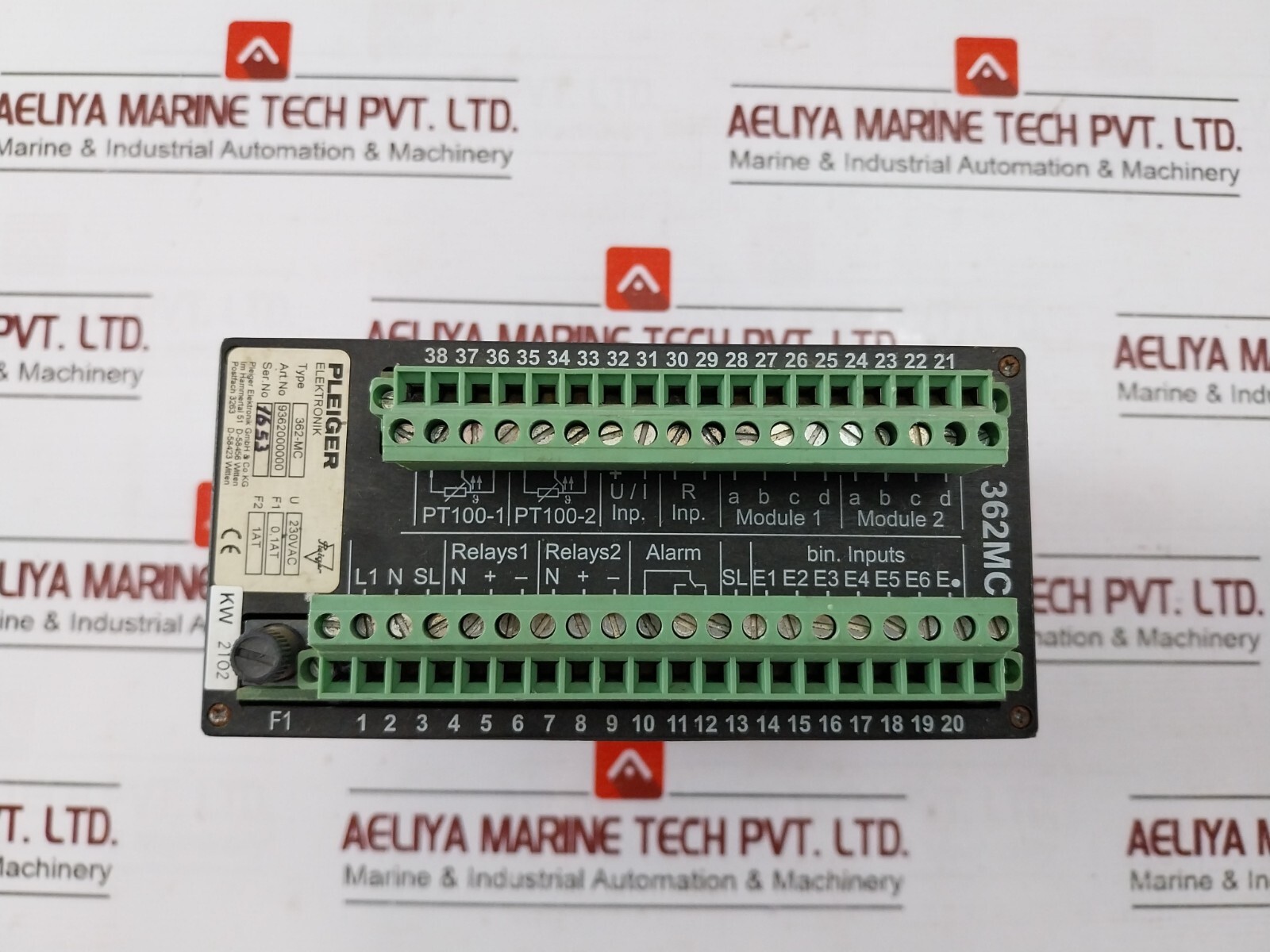 Pleiger Elektronik 362-MC Multifunction Controller 9362000000 (Not Working)