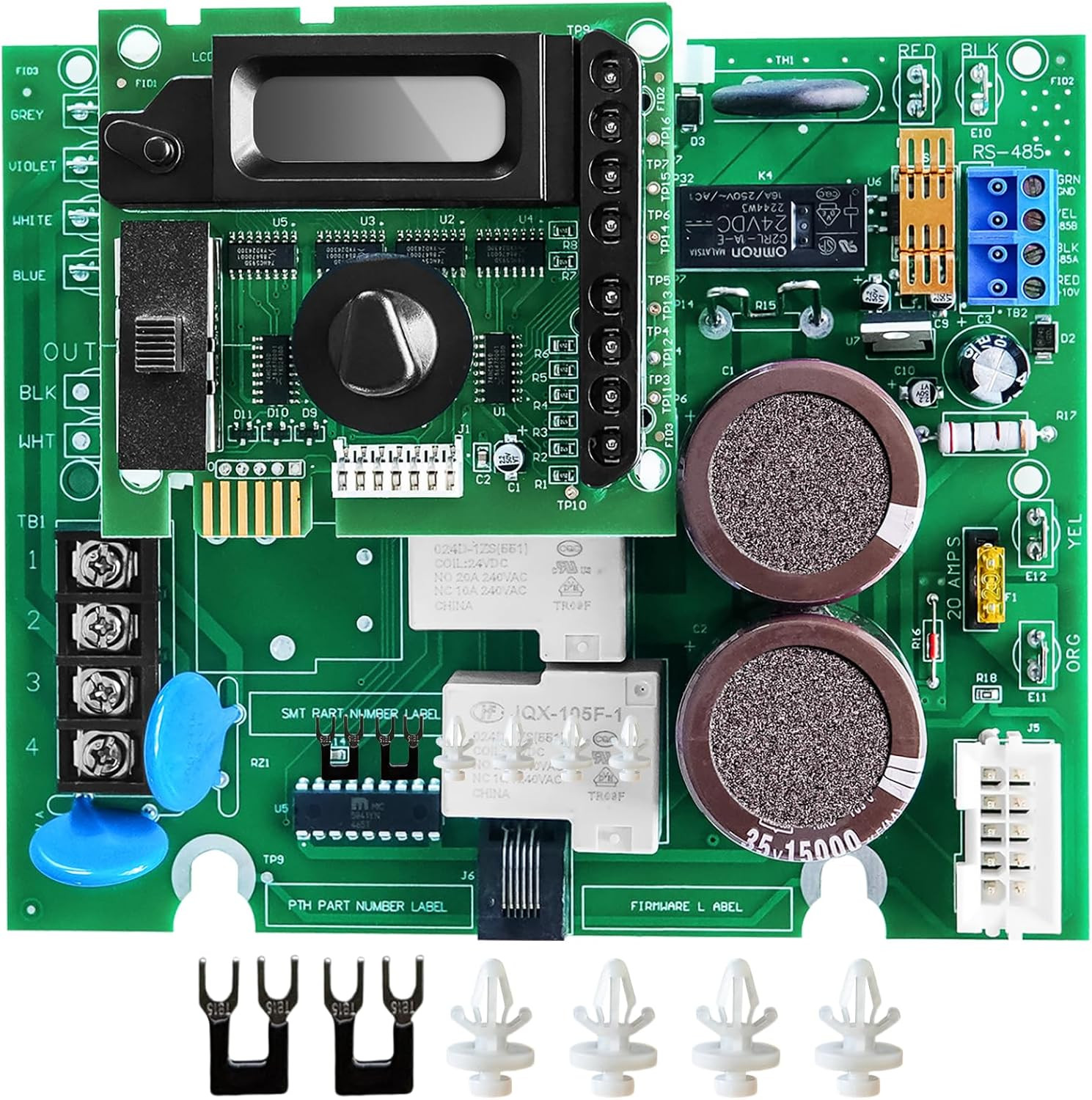 2026 GLX-PCB-RITE Control Board & GLX-PCB-DSP Display Board Set – Compatible wit