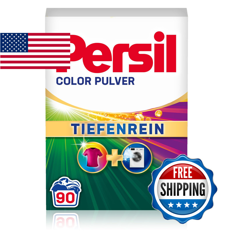 Persil Color Detergent Powder 90 Loads 11.9 Lbs 5.4 Kg – Laundry Detergent For