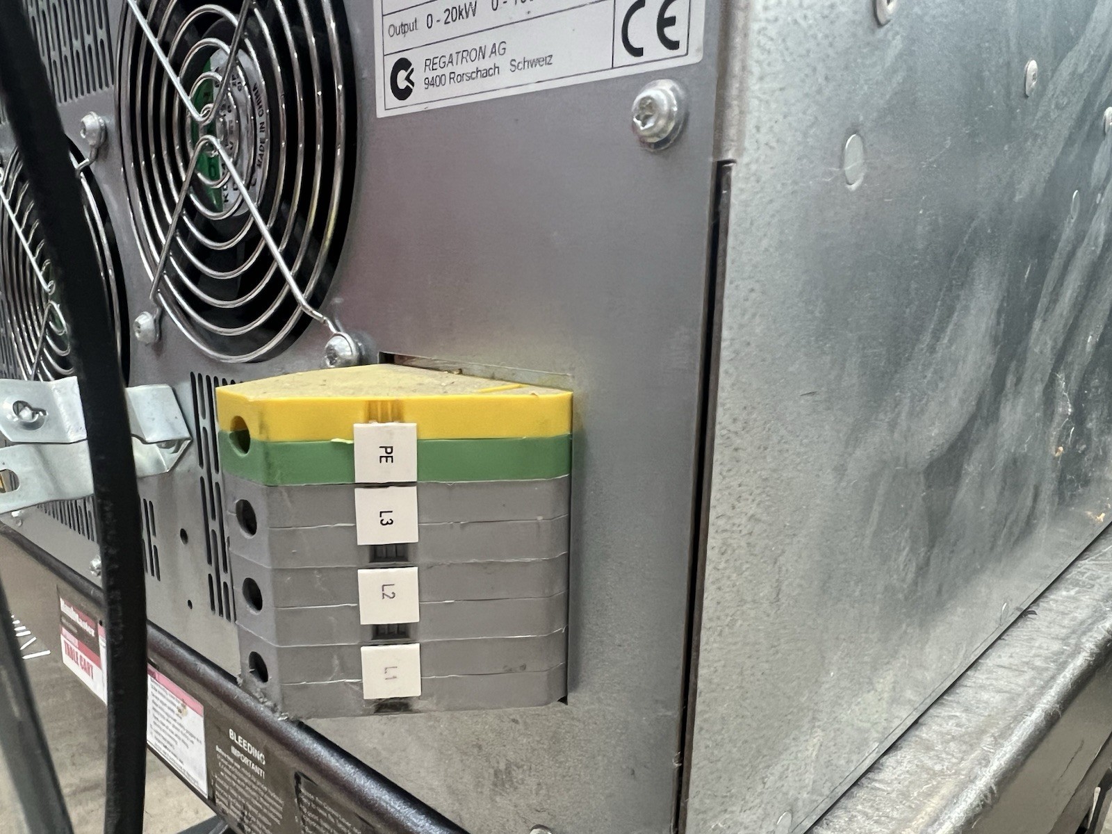 Regatron TopCon DC Power Supply TC.P.20.1000.400.PV.HMI 20kW 0-1000V 0-25A