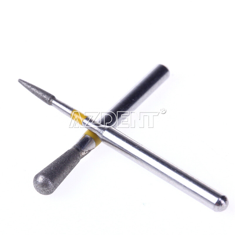 17 Type AZDENT Dental Diamond Burs Polishing Drills Kit for High Speed Handpiece