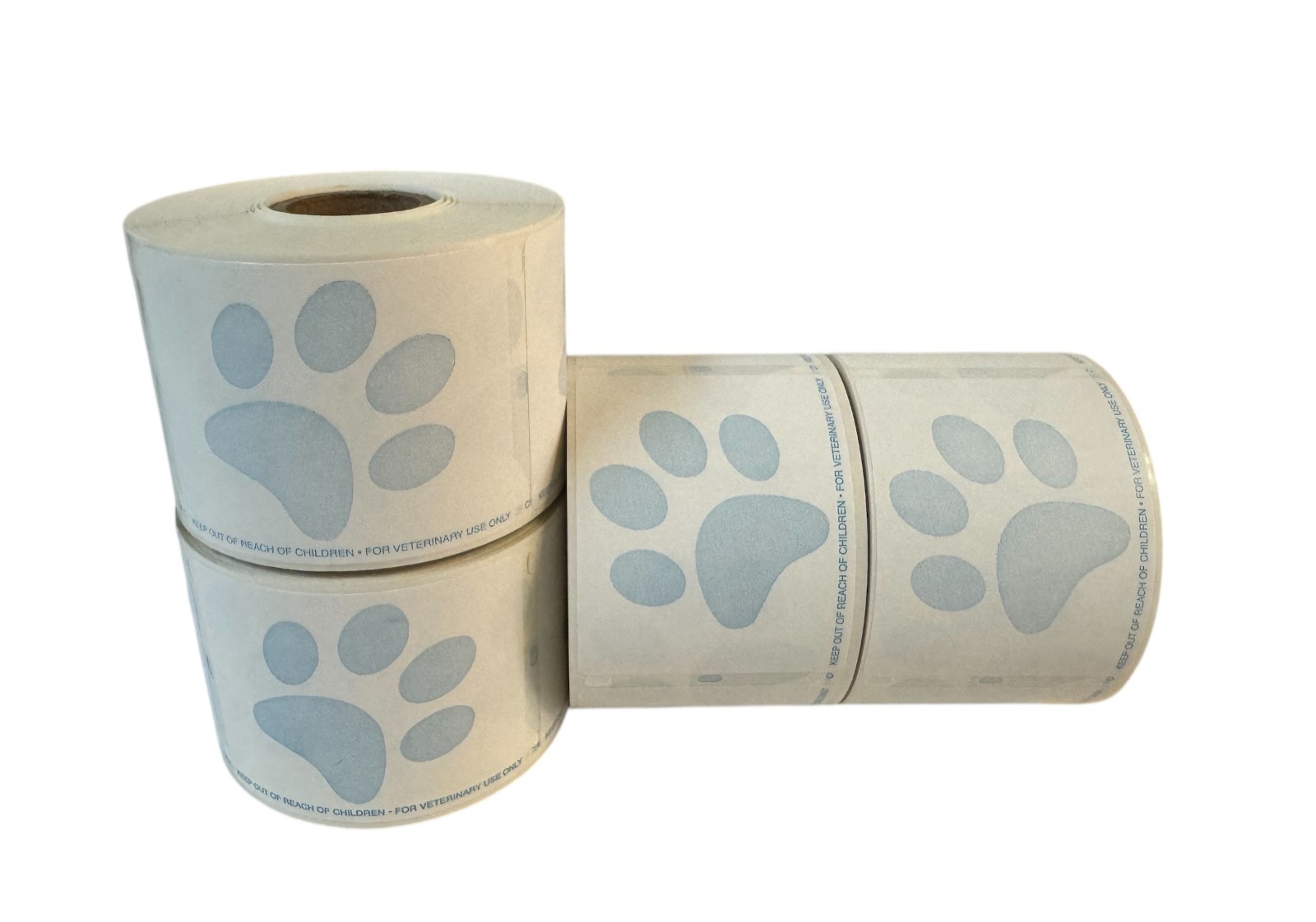 12 RLS – Dymo Compt 30258 PAW 2-1/8″x2-3/4″ Veterinary Diskette 4,800 Labels