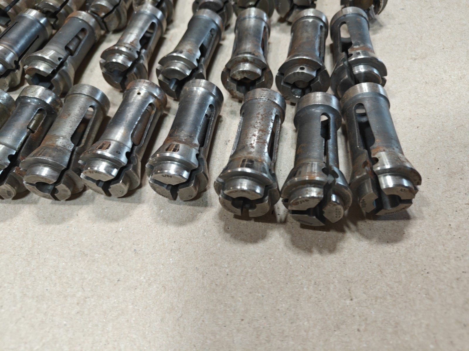 Lot Of 65, CNC Lathe Hardinge Nose Hex Collets Screw Machine Tools 🇺🇲