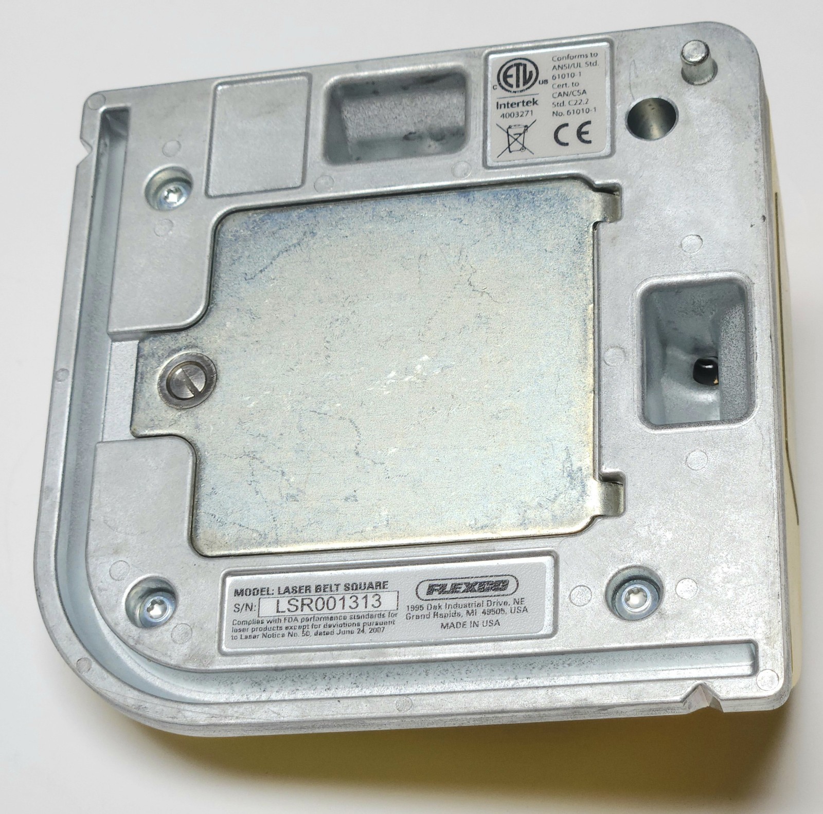 FLEXCO 04305 LASER Belt Square with Carrying Case