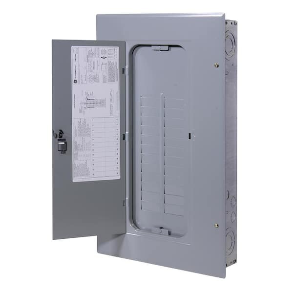 GE PowerMark Gold 150A 24-Space 24-Circuit 3-PH Main Lug Circuit Breaker Panel