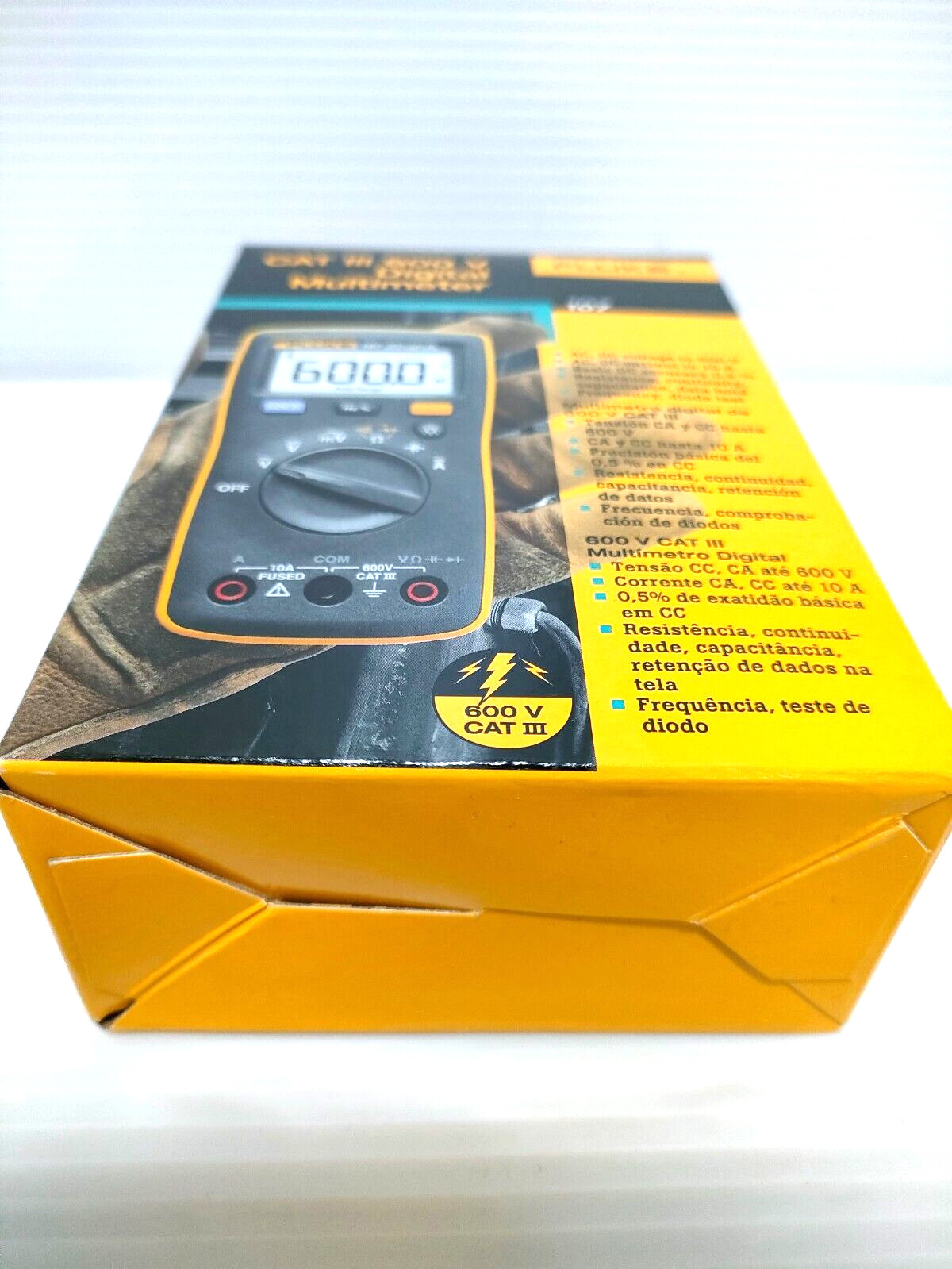 FLUKE 107 Handheld Digital Multimeter AC/DC Current By Fluke 107 From Japan