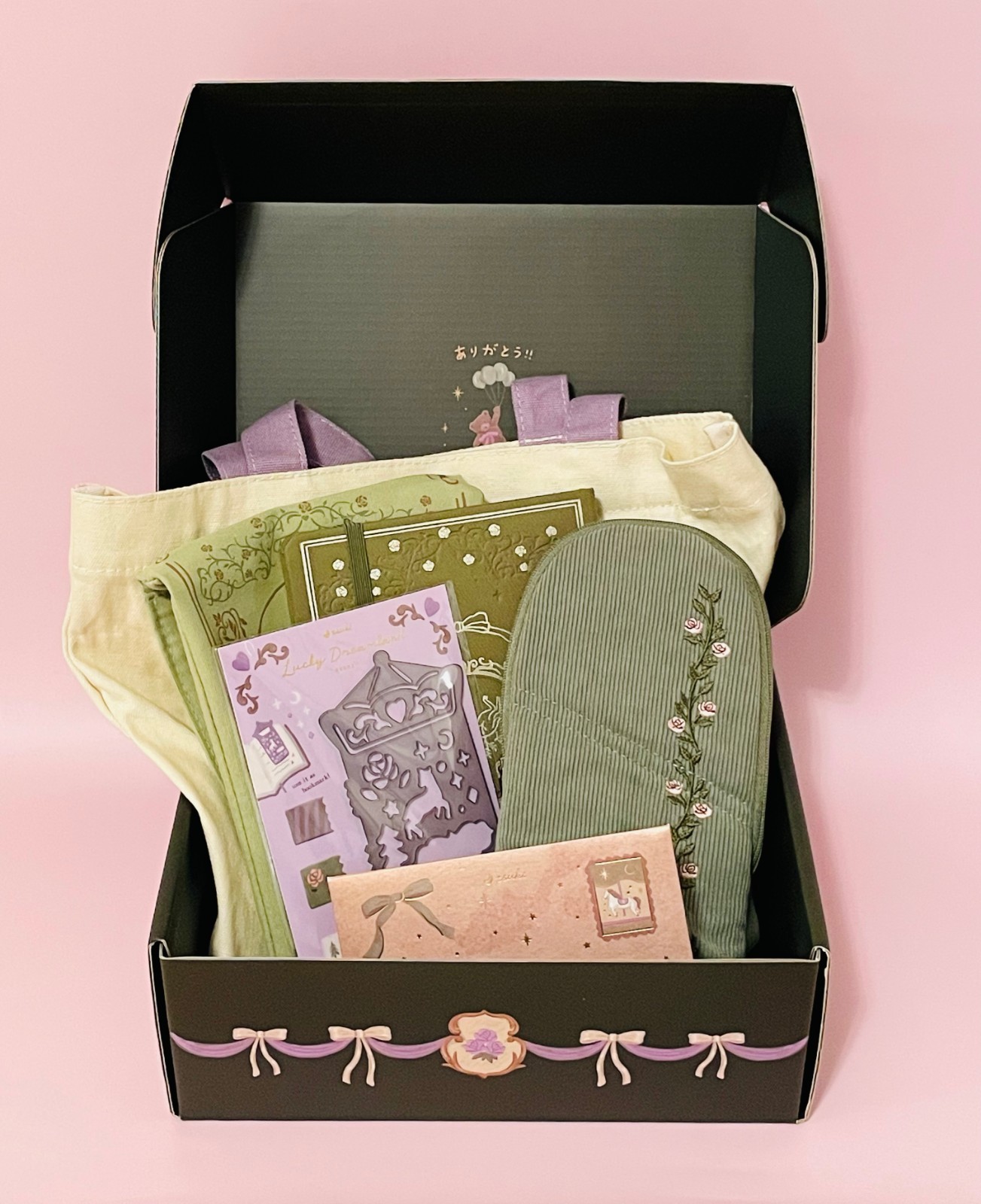 TSUKI Dreamland 2026 Lucky Bag Notebook Therapy Stationary Tote Bag Journal