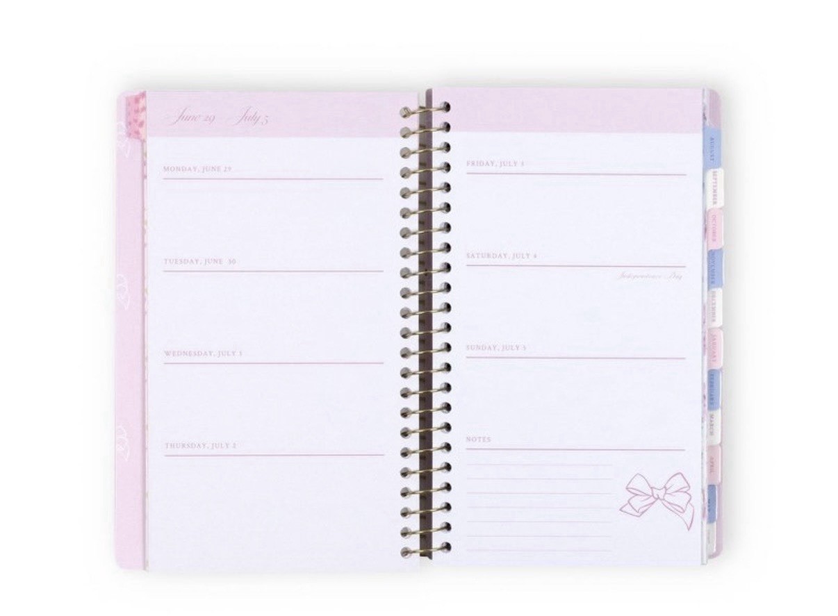 Love Shack Fancy x Target 2026/2027 Blooming Heirloom Ditsy Planner