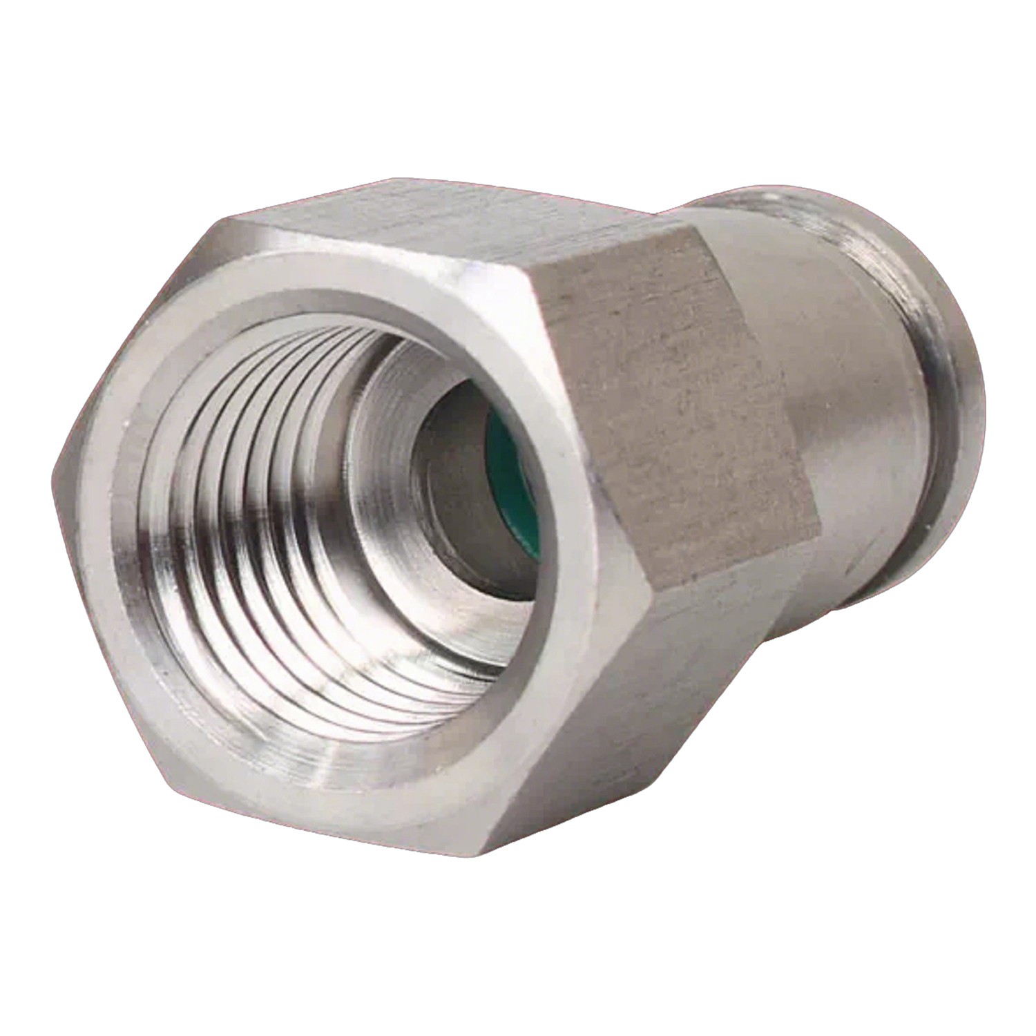 A2 Stainless Steel Pneumatic Push in Connectors Air Water Pipe All Type Fittings