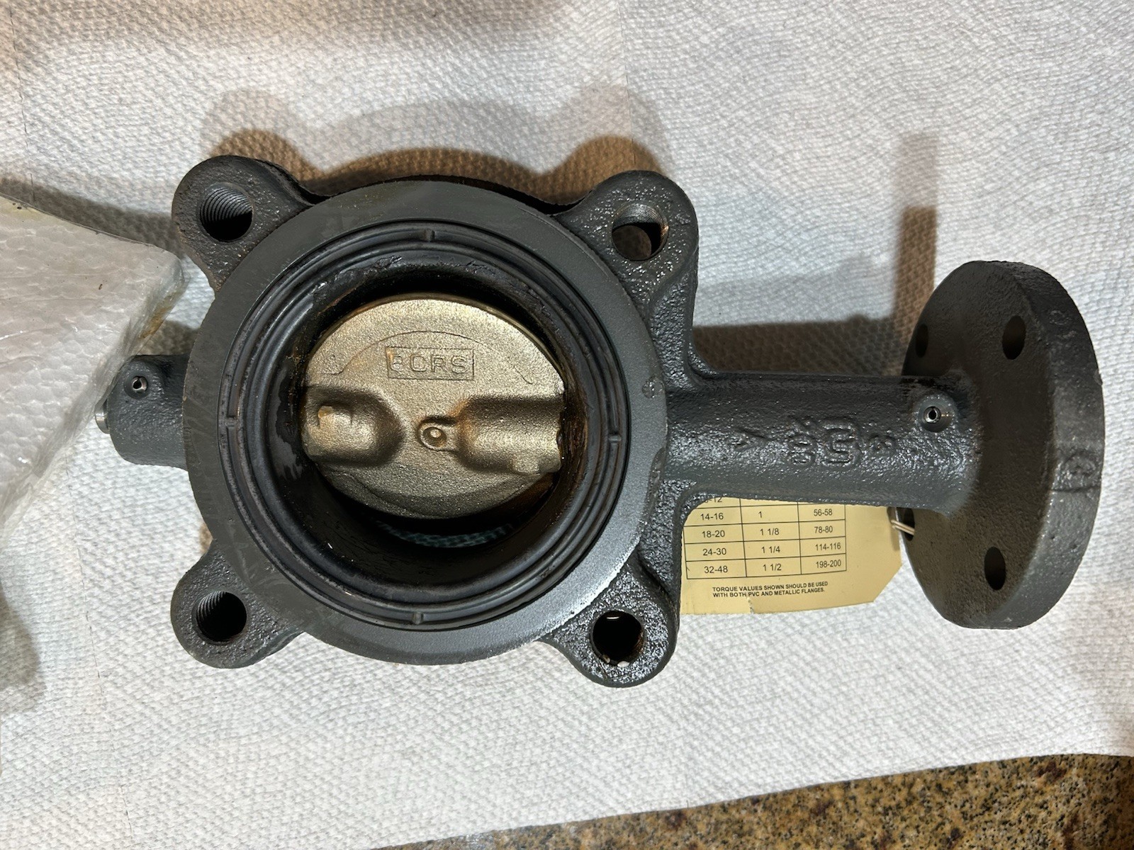 Milwaukee Valve Cl223e 3 Butterfly Valve, Lug, 3 In, Ci, Epdm Liner
