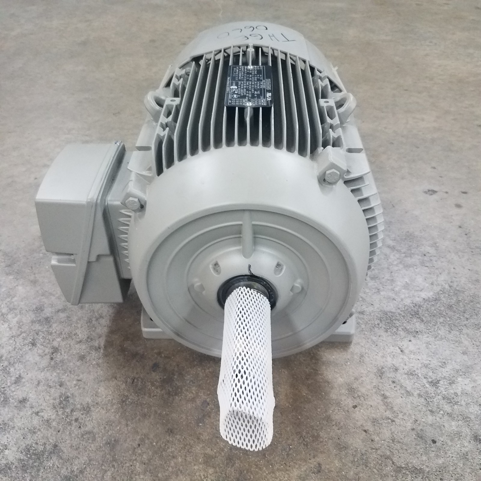 Siemens 1LE21012BB114AA3 Motor, 1760 Rpm, 15 Hp, 230/460 V, Fr: 254T, 3 Ph, 60Hz
