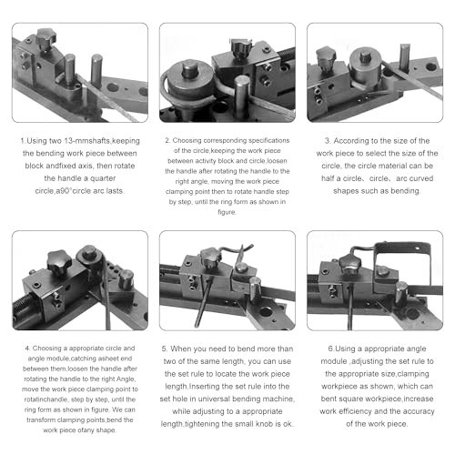 Manual Mounting Mini Universal Bending Bender Forms Wire