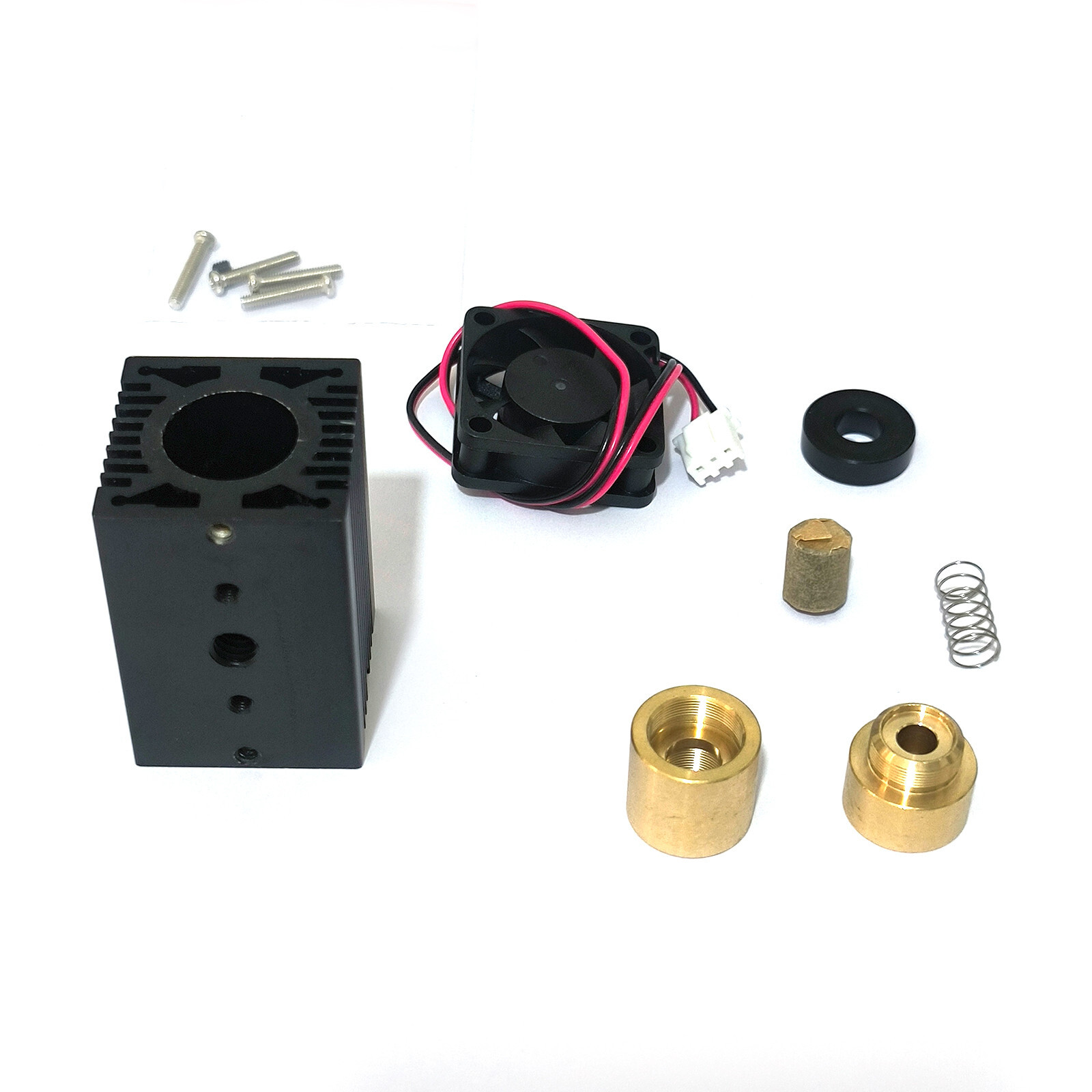 33x50mm 9mm TO5 Laser Diode Housing Case w/405nm 450nm Glass Collimating Lens