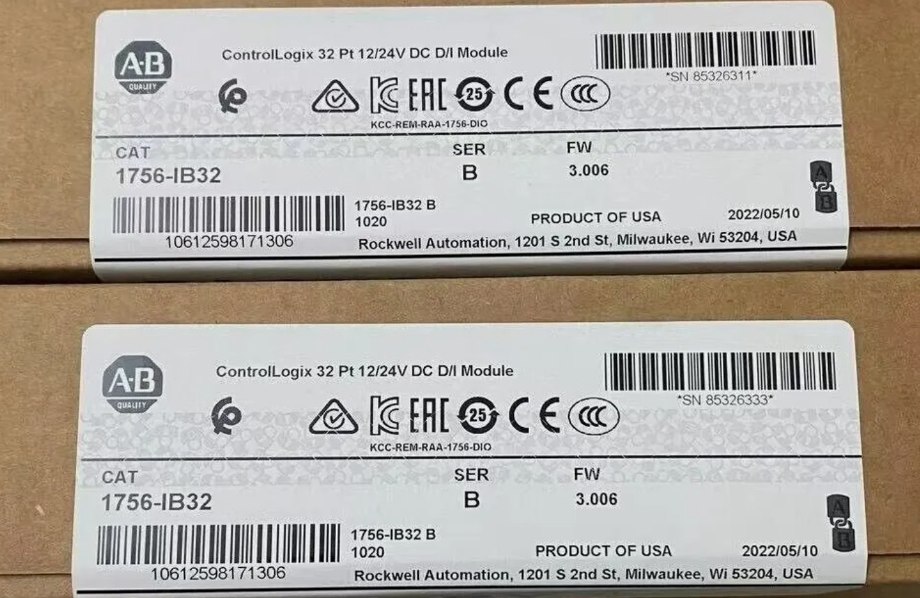 Original New AB 1756-IB32 1756IB32 ControlLogix 32 Pt Module