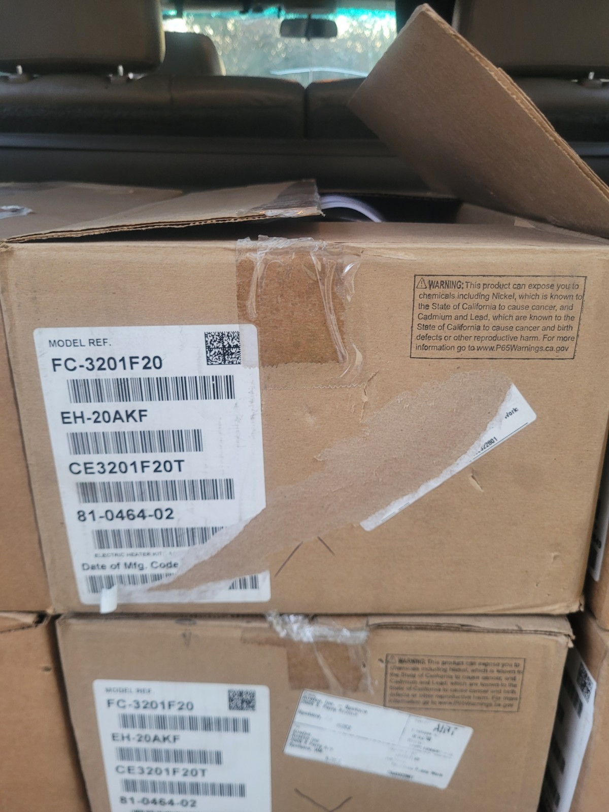 Electric Heater Kit 14.8/19.7 Kw 208/240v 1p For Carrier FC-3201F20 EK-20AKF