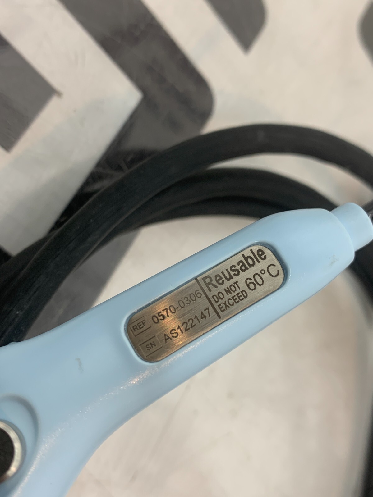 Verathon GlideScope 0570-0338 Monitor Video Laryngoscope 0570-0306 1-2 Baton Cam