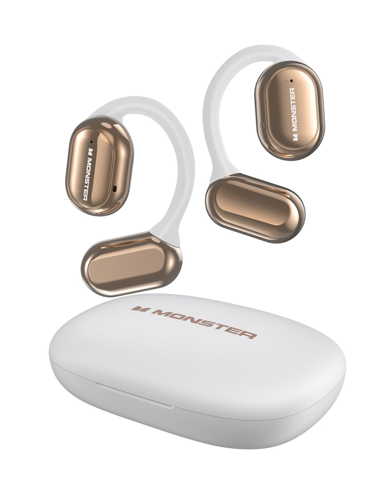 Monster Open Free AC100 Open Ear Bluetooth 5.3 Headphones, Wire… FAST USA SHIP