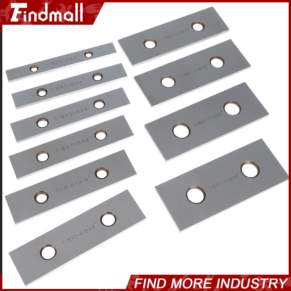 Findmall 1/8 × 4″ 10 Pair Precision Parallel Set 0. 001″ Hardened Steel In Case