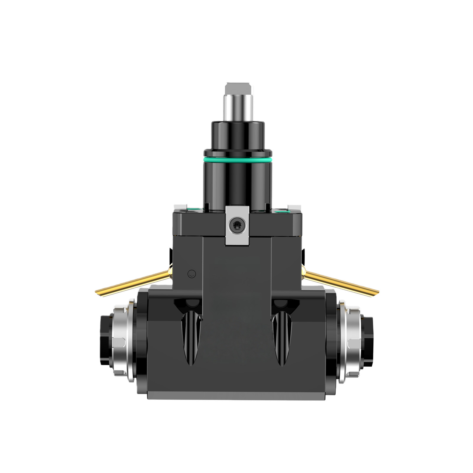 BMT Series 12Station 0-90° Dual-Output Live Tool Holder for CNC Turn-Mill Turret