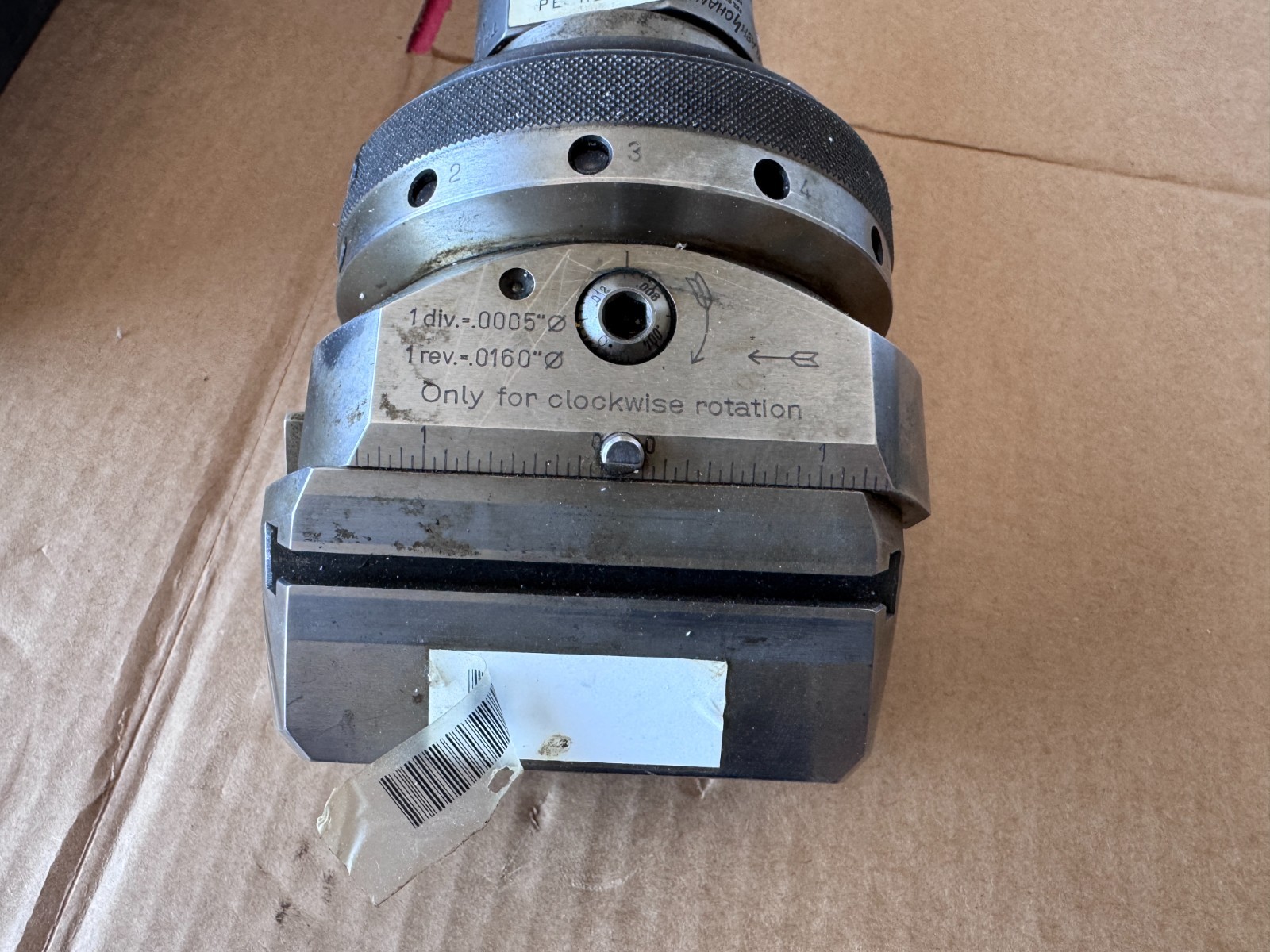 Wohlhaupter Universal Boring / Facing Head UPA4 / 23495 with Case & Accessories