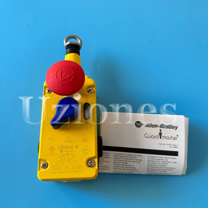 For Allen Bradley 440E-L22BNST Guardmaster Lifeline4 Emergency Cable Pull Switch